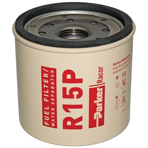 Racor Spin-On Elements, 3.63", R15P